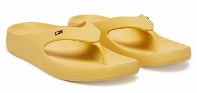 Tommy Hilfiger Γυναικεία Σαγιονάρα Comfort Beach Sandal FW0FW08522 ZQM Κίτρινο