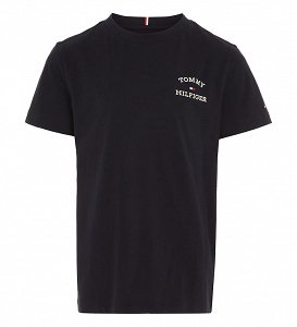 Tommy Hilfiger Th Logo Tee S/S KB0KB08807 DW5 Desert Sky (Μπλε Σκούρο)