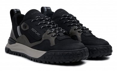 Replay Ανδρικό Sneaker Blix RSF70001T 0003 Μαύρο