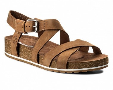 Timberland Sandals Malibu Waves Ankle 0A1MQR F13 Rust Nubuck