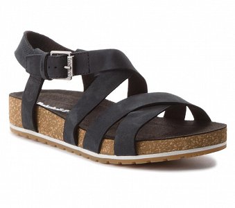 Timberland Sandals Malibu Waves Ankle TB0A1MR30151 Black Nubuck