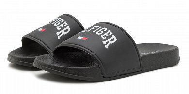Tommy Hilfiger Pool Slide Παντόφλα T3X0-33916-1172 999 Μαύρο