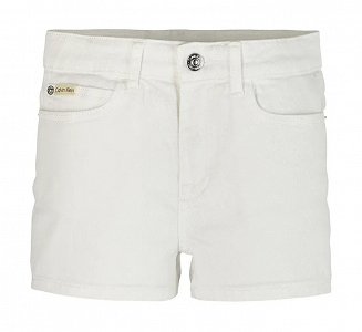 Calvin Klein Παιδικό Τζιν Σορτς Για Κορίτσια IG0IG02889 1CD Λευκό