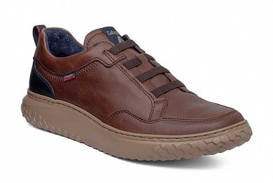 Callaghan Ανδρικό Δερμάτινο Sneaker 60805 Καφέ