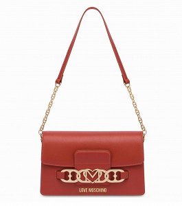 LOVE MOSCHINO Γυναικεία Τσάντα JC4040PP1LLF0459 Καφέ