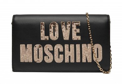 LOVE MOSCHINO Γυναικεία Τσάντα JC4293PP0IKK100A Μαύρο/Χρυσό