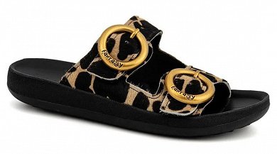 Fantasy Sandals Joya S924 Animal Skin