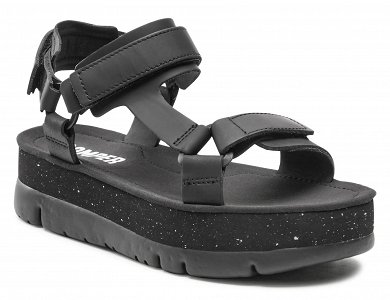 Camper Γυναικείο Σανδάλι Oruga Up K201037-024 Black