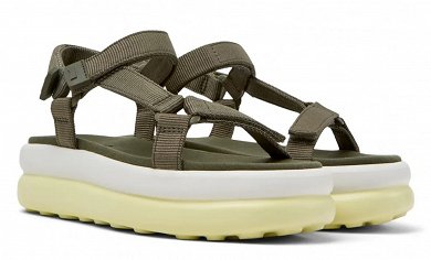 Camper Pelotas Flota Up K201726-003 Green Technical Fabric