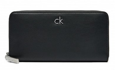 Calvin Klein Γυναικείο Μεγάλο Πορτοφόλι K60K612850 BEH Μαύρο