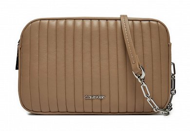 Calvin Klein Τσάντα Mini Line Quilt Camera Bag K60K613078 PAI Καφε