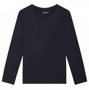 Tommy Hilfiger Boys Basic Cn Knit L/S KB0KB04141s 420 Sky Captain