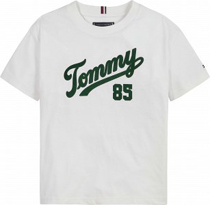 Tommy Hilfiger TH College 85 Tee S/S KB0KB08032 YBR White