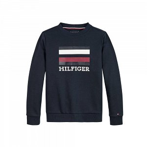 Tommy Hilfiger Th Logo Sweatshirt KB0KB08288 DW5 Desert Sky