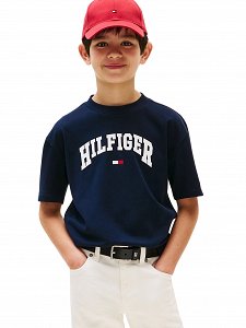Tommy Hilfiger Παιδικό T-Shirt Για Αγόρια KB0KB09533 C1G Μπλε