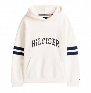 Tommy Hilfiger Kids Παιδικό Φούτερ Για Αγόρια KB0KB09742 YA8 Μπεζ