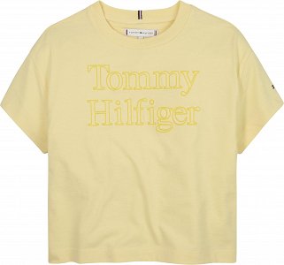 Tommy Hilfiger Kids Stitch Tee KG0KG07264s ZGC Sunny Day