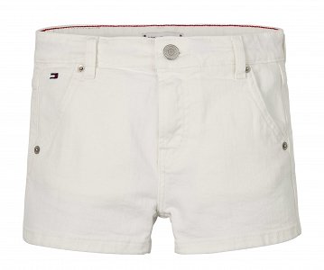 Tommy Hilfiger Παιδικό Σορτς KG0KG07912 1CD Λευκό Girlfriend Fit