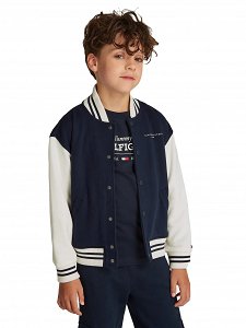 Tommy Hilfiger Kids Παιδική Unisex Ζακέτα KS0KS00624 C1G Μπλε