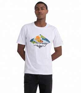 Replay Ανδρικό T-Shirt M6496.000 23062.001 Λευκό