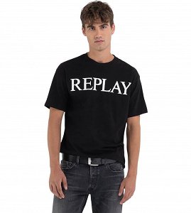 Replay Ανδρικό T-Shirt M6757.000 2660 098 Μαύρο
