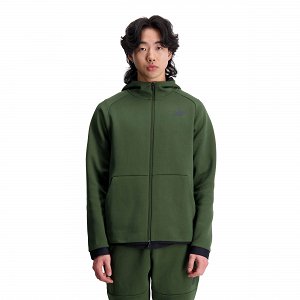 New Balance Ανδρική Ζακέτα R.W.Tech Fleece Full Zip MJ21178 Χακί