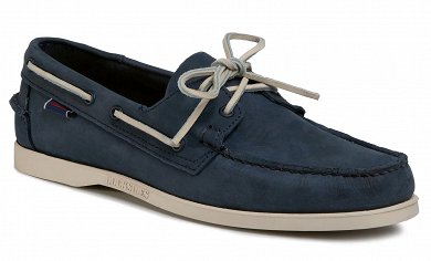 Sebago Docksides Portland Nubuck 7000GA0 A97R Σκούρο μπλε