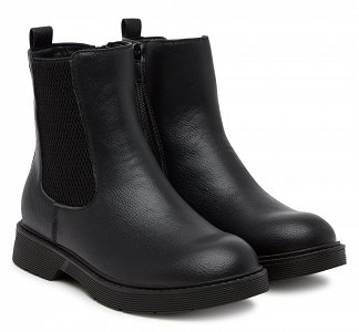Calvin Klein Μποτάκι Chelsea Boot V3X5-83184-1355 999 Μαύρο