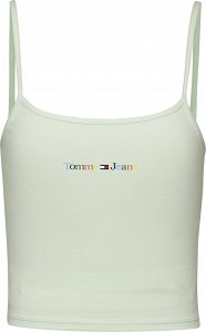Tommy Hilfiger Tjw Bby Color Linear Strap Top DW0DW15442 LXW Minty