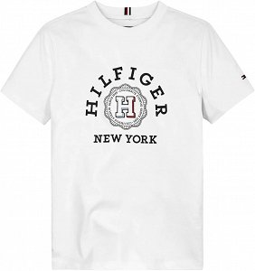 Tommy Hilfiger Monotype Arch Tee S/S KB0KB08802 YBR White