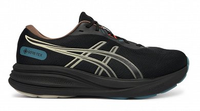 Asics Ανδρικό Αδιάβροχο Παπούτσι Για Τρέξιμο Gel-Pulse 17 Gtx 1011C154 Μαύρο