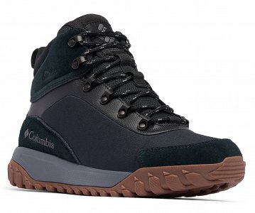Columbia Ανδρικό Μποτάκι Burnsider™ Waterproof 2128821 010 Μαύρο