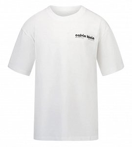 Calvin Klein Παιδικό T-Shirt Για Αγόρια IB0IB02543 YAF Λευκό