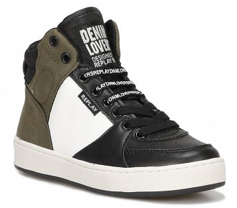 Replay Kids Cobra 6 Boy GBZ19.000 C0042S Black/Army Green
