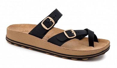 Fantasy Sandals Δερμάτινο Flat Caterina S346