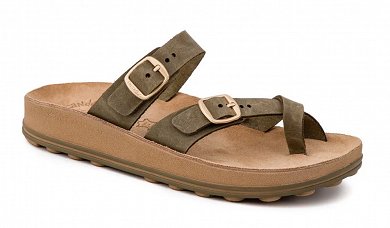 Fantasy Sandals Δερμάτινο Flat Caterina S346