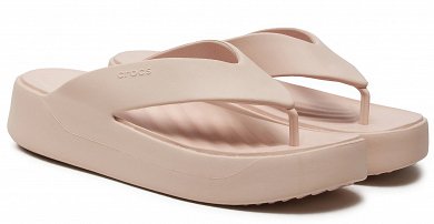 Crocs Getaway Platform Flip 209410 6UR Ροζ