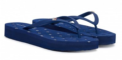 Tommy Hilfiger Γυναικεία Σαγιονάρα FW0FW09199 C7G Μπλε