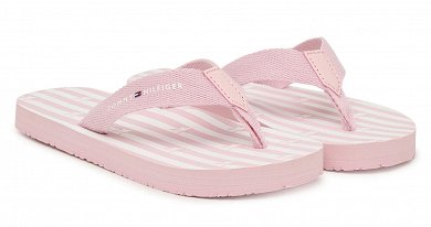 Tommy Hilfiger Παιδικές Σαγιονάρες Για Κορίτσια T3A8-34326-0058 Ροζ