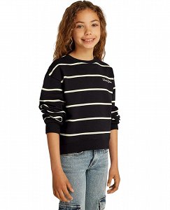 Calvin Klein Παιδική βαμβακερή μπλούζα IG0IG02751 0AP Μαύρο
