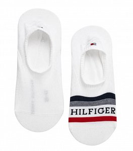 Tommy Hilfiger Σετ 2 Ζευγάρια Κοντές Κάλτσες 701232938 001 Λευκό