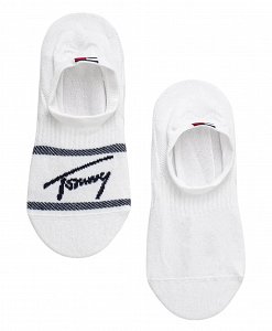 Tommy Hilfiger Σετ 2 Ζευγάρια Κοντές Κάλτσες 701232733 001 Λευκό
