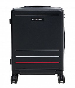 Tommy Hilfiger Th Cabin Size Suitcase AU0AU01973 DW6 Μπλε