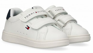Tommy Hilfiger Παιδικό Sneaker T1X9-34338-1355 Λευκό