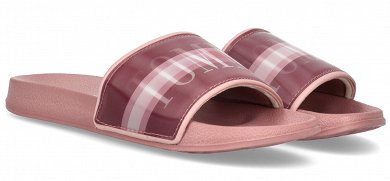 Tommy Hilfiger Kids Holographic Pool Slide T3A0-32198-1172 303 Antique Rose