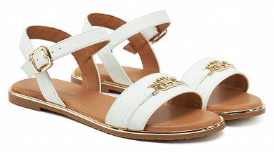 Tommy Hilfiger Flat Πέδιλο T3A2-33778-0326 100 Λευκό