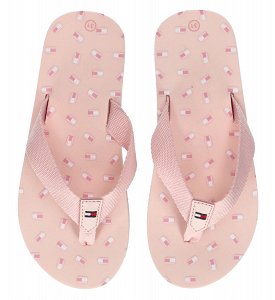 Tommy Hilfiger Flag Flip Flop T3A8-32787-0058 302 Pink