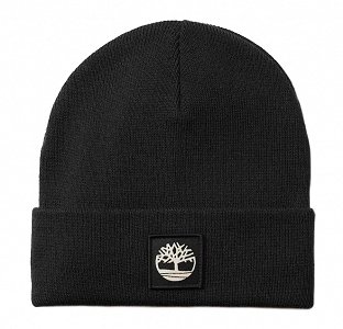Timberland Tonal Patch Beanie A61BX 001 Μαύρο