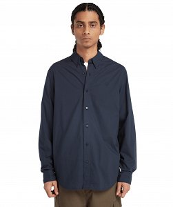 Timberland Ανδρικό Πουκάμισο Stretch Poplin A6GRH 433 Μπλε