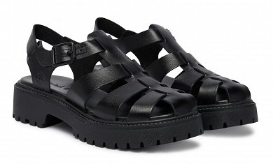 Timberland Γυναικείο Πέδιλο Stone Street Fisherman TB0A5S65W021 Μαύρο